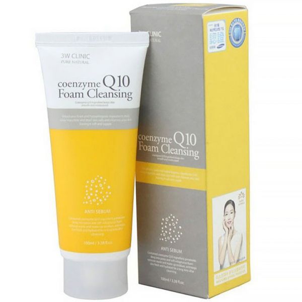 Coenzyme Q10 Foam Cleansing 3W CLINIC 100 ml 12790